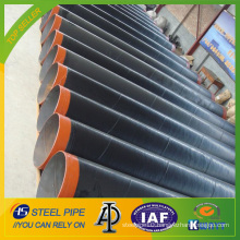 API 5L SSAW steel pipe with 3LPE coating for gas and oil line